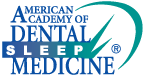 The image features a logo with text that reads  American Sleep Medicine,  accompanied by a graphic element resembling a stylized wave or abstract design, against a blue background, suggesting a connection to sleep medicine or health-related services.
